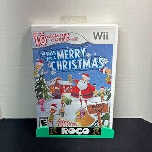 We Wish You A Merry Christmas (Nintendo Wii, 2009) SEALED BN